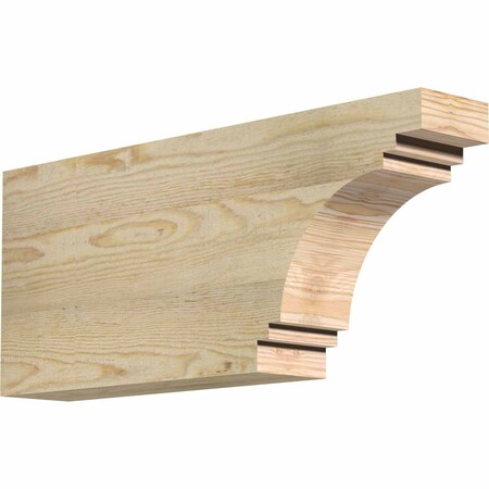 Ekena Millwork Pescadero Rough Sawn Rafter Tail, Douglas Fir, 4"W x 10"H x 24"L RFT04X10X24PEC00RDF